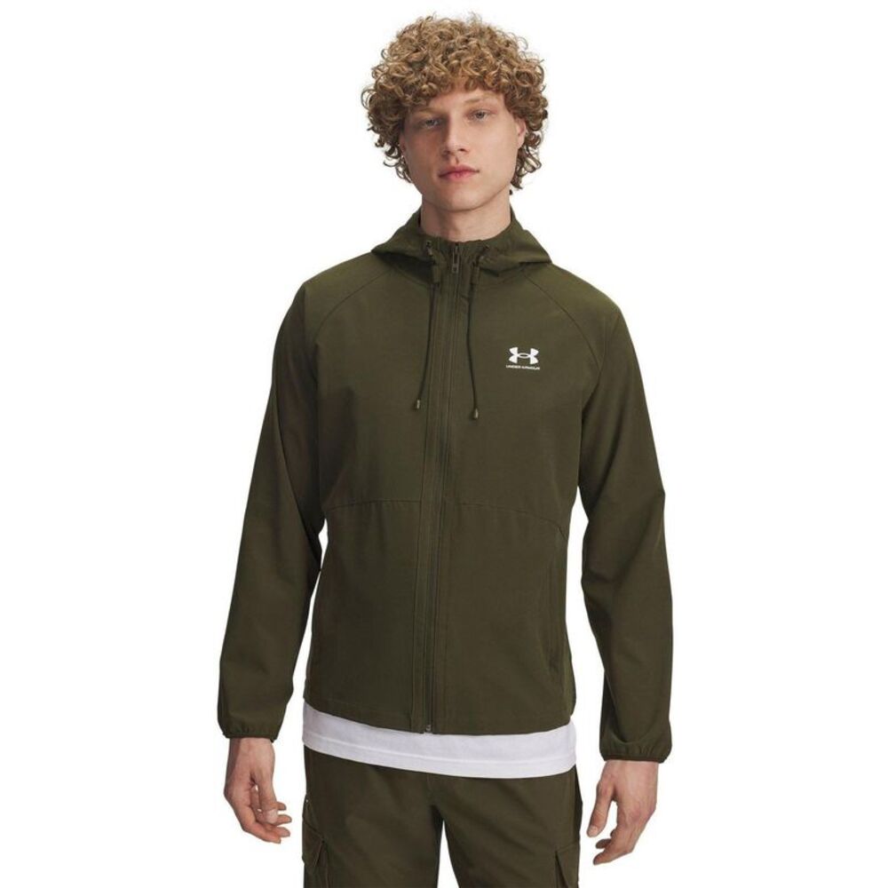 Under Armour Mens Vibe Woven Jacket / Green